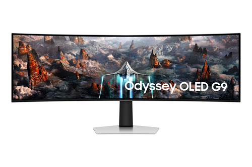 Monitor Samsung Curvo Oled Gamer 49 Resolucion 5120x1440 Panel Oled LS49CG930SLXZX - LS49CG930SLXZX