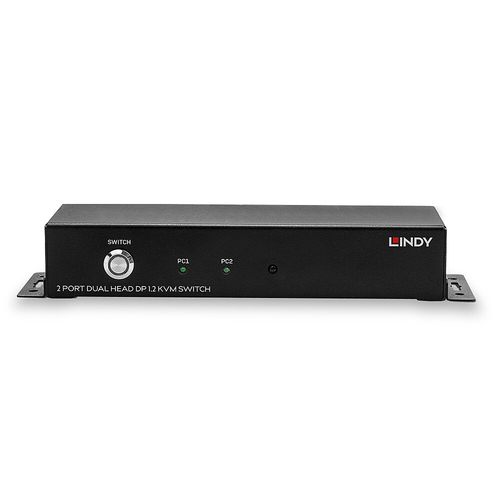 Lindy 2 Port Dual Head DisplayPort 1.2, KVM Switch, afbeelding 4