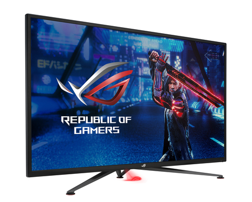 Asus ROG Strix XG438QR- Monitor LED- 43- 3840 X 2160 4K@ 120 HZ- VA- 450 CD/ MÁ- 4000: 1- Displayhdr 600- 4 MS- 3XHDMI, DISPLAYPORT- ALTIFALANTES- Preto