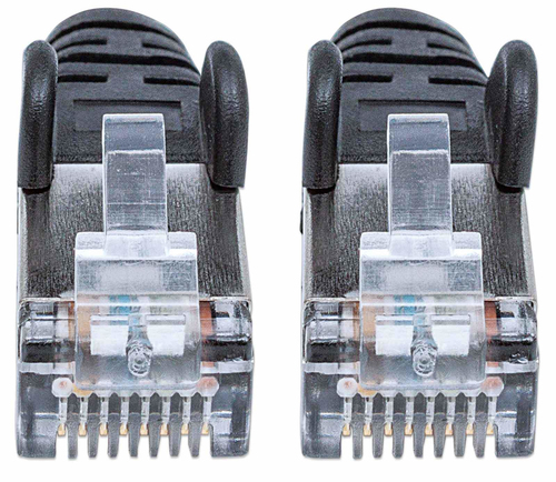 Intellinet Patchkabel Cat6a-stekker/Cat7-Rohkabel 1,5m zw, afbeelding 3