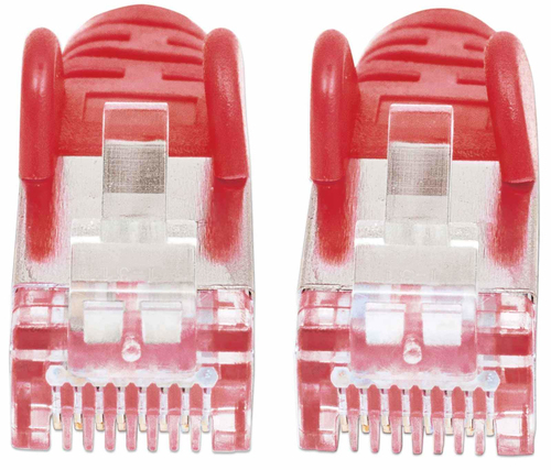 Intellinet Patchkabel Cat6a-stekker/Cat7-Rohkabel 2m rot, afbeelding 3
