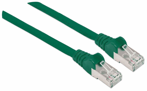 Intellinet Patchkabel Cat6a-stekker/Cat7-Rohkabel 1,5m groen, afbeelding 2