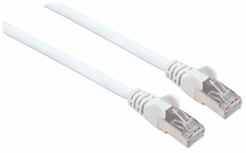Intellinet Patchkabel Cat6a-stekker/Cat7-Rohkabel 0,5m wit, afbeelding 2