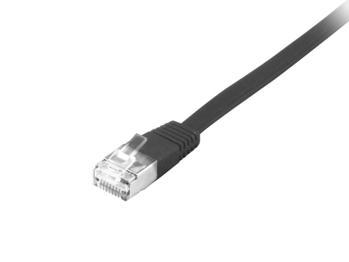 Equip Patchkabel Cat6A U/FTP 2xRJ45 0.50m schwarz, afbeelding 2