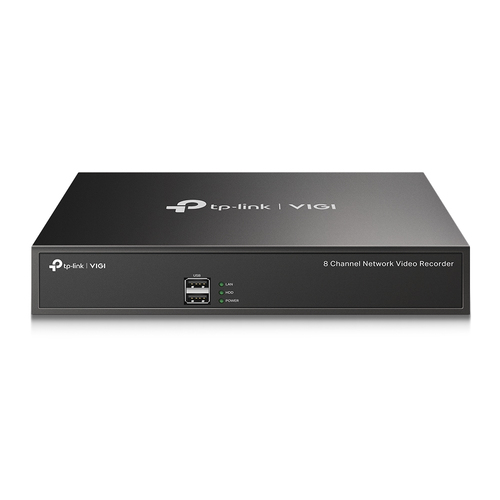 VIGI NVR1008H GRABADOR DE VIDEO TP-LINK VIGI NVR1008H RESOLUCIN DE HASTA 5MP 1 INTERFAZ SATA HASTA 10 TB 12V DC 15 A 2 USB 20 1 PUERTO VGA 1 PUERTO HDMI ONVIF VIGI NVR1008H