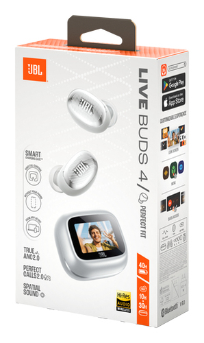 JBL Live Buds 4 Argent – Photo 10 sur 10