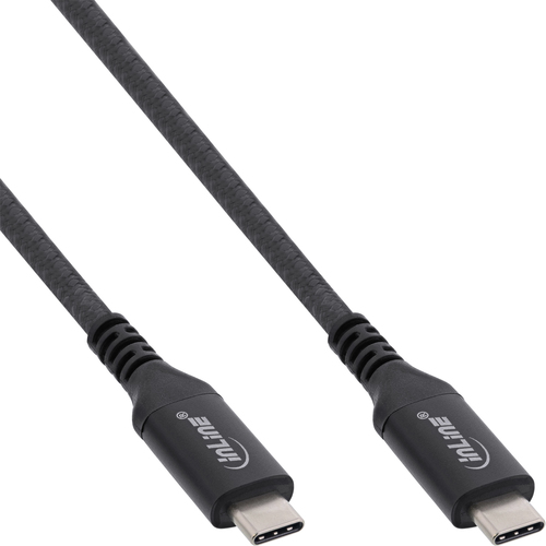 InLine 35901A USB4 Gen 3x2 40Gbps 240W USB Type-C 1m