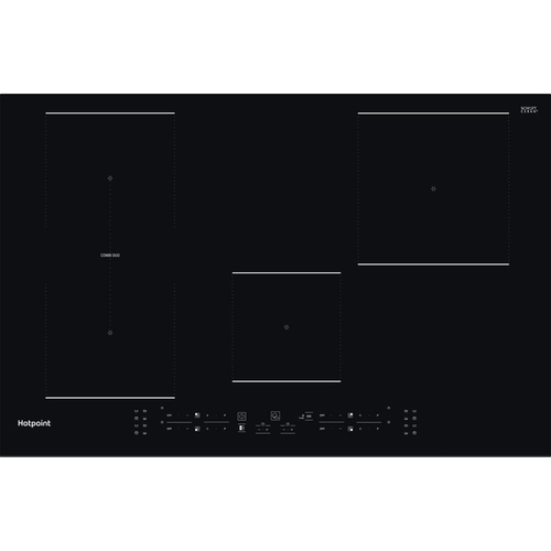 Hotpoint TB3977BBF 77cm Induction Hob in Black 4 Zone - image 1