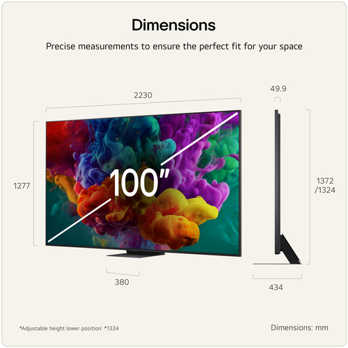 LG 100QNED87B6.AEK TV 2.54 m (100") 4K Ultra HD Smart TV Wi-Fi – image 3