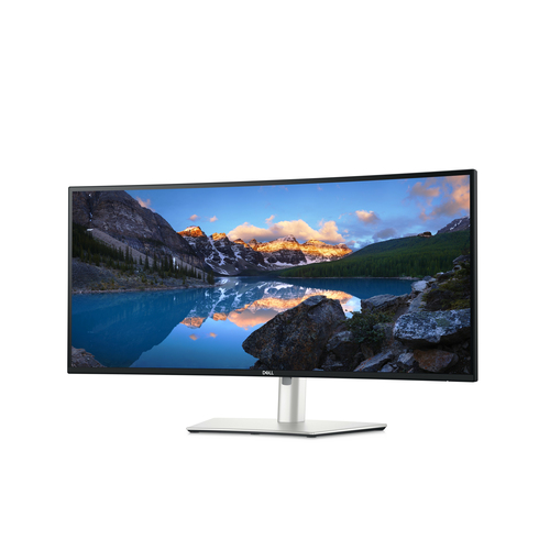 Dell UltraSharp U3425WE 34.1" Wide Quad HD Ips 120Hz 5ms Height Adjustable Curved Monitor with Speakers - image 2