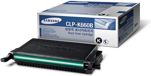 HP Samsung CLP-K660B High Yield Black Toner Cartridge
