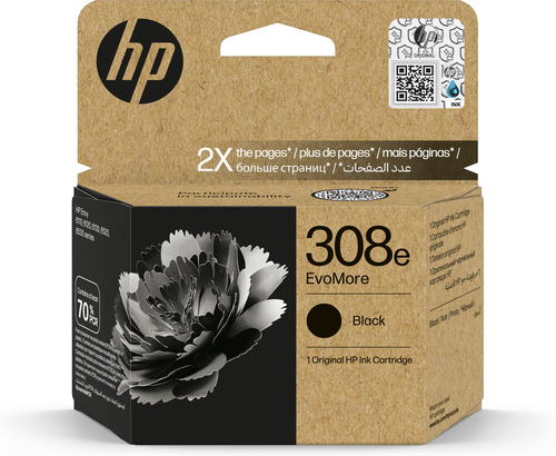 HP Inc. Tusz 308E Czarny 7FP22UE