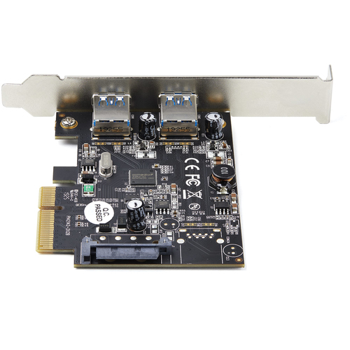 StarTech.com 2-Port USB PCIe Kaart met 10Gbpspoort - USB 3.13.2 Gen 2 Type-A PCI Express 3.0 x2 Host Controller Kaart, afbeelding 4