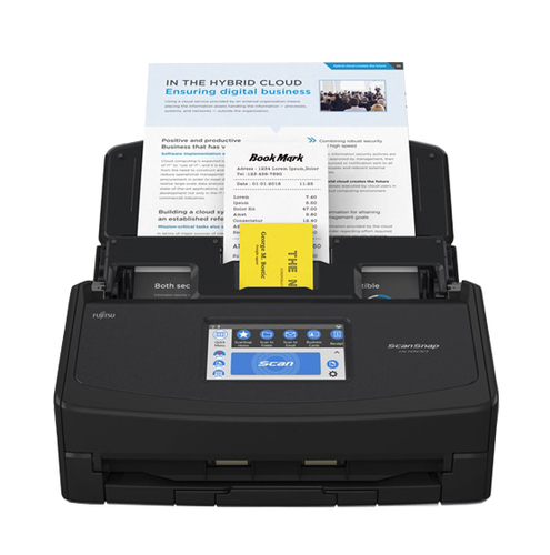 SCANSNAP IX1600 SCANNER BLACK PA03770-B635 UPC 0097564309731 - PA03770-B635