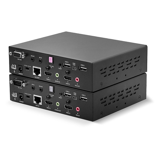 Lindy 100m Cat.6 Dual Head HDMI, USB & RS232 Extender, afbeelding 2