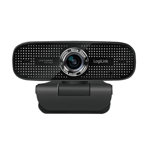 Cam Logilink UA0378 LL1 USB HD Mic 1920x1080 USB2.0, 30fps, CMOS Sensor, Dual Noise canceling, afbeelding 2