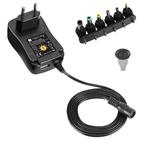 Techly IPW-NTS1500G2 power adapter/inverter Indoor