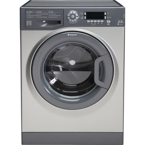 Hotpoint FDD 9640G UK стирально-сушильная машина Отдельно стоящий Фронтальная загрузка Графит