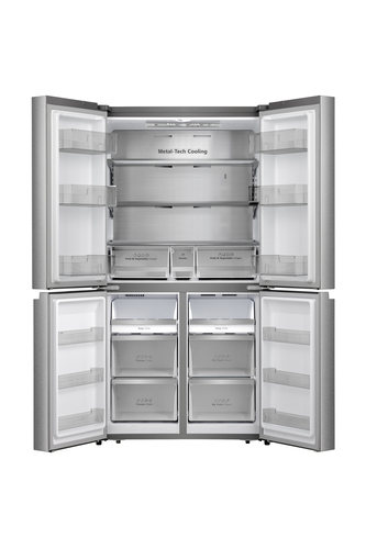 Hisense PureFlat RQ758N4SASE Smart Fridge Freezer - Stainless Steel - image 6