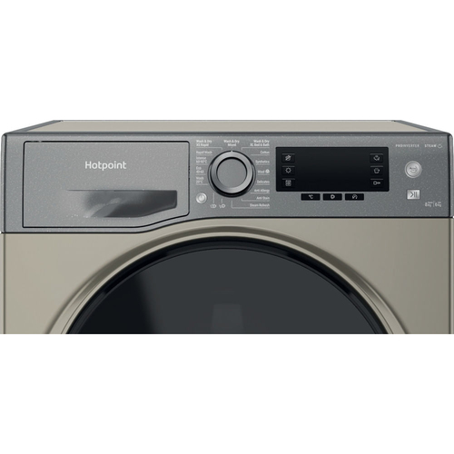 Hotpoint NDD86448GDA Washer Dryer in Graphite 1400 Spin 8kg 6kg C Rate - image 6