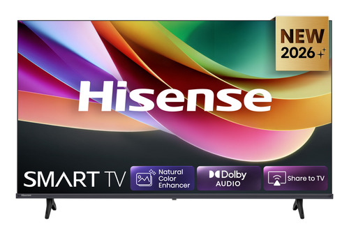 Hisense 32A4S 81,3 cm (32") HD Smart TV Wi-Fi Черный 200 cd/m²