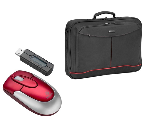 Targus X-mas Bundle: 15 4" Notebook Case + Wireless Mouse