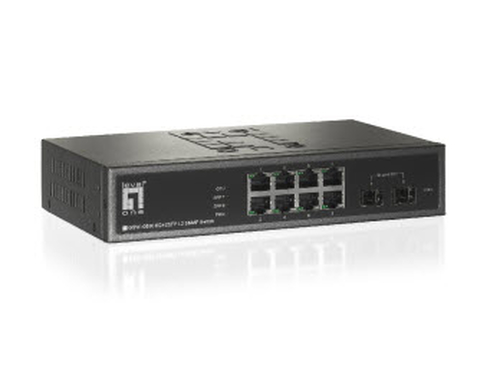 LevelOne 6 GE + 2 GE Combo SFP L2 Managed Switch