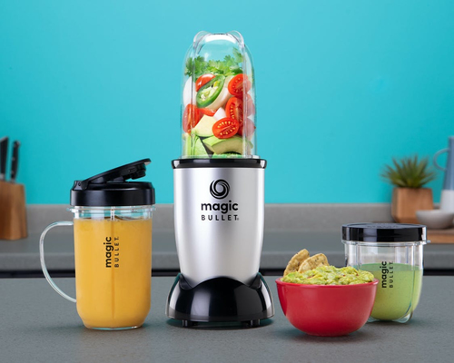 Nutribullet Magic Bullet Blender Zilver, afbeelding 3