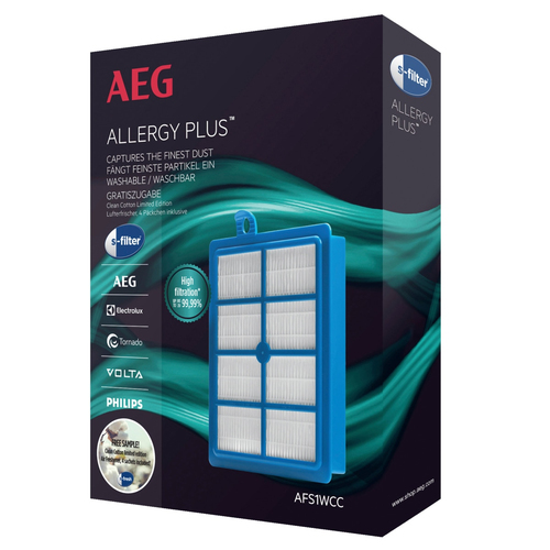 AEG AFS1W Filter Blauw