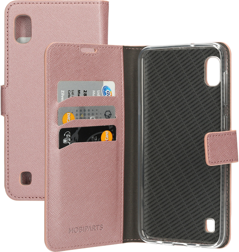 Mobiparts Saffiano Wallet Case Samsung Galaxy A10 (2019) Pink
