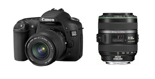 Canon EOS 30D + EF-S 17-85mm + EF 70-300
