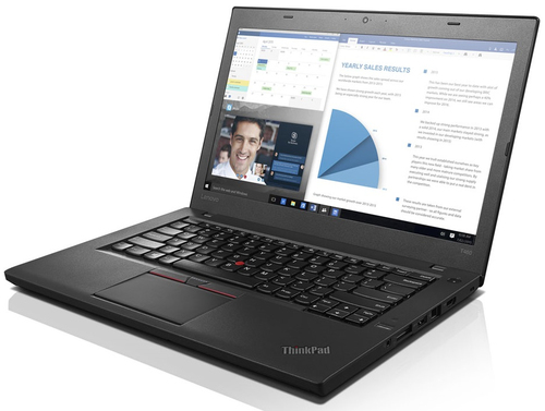 Lenovo ThinkPad T460, 14", Core i5-6200U, 1 TB HDD