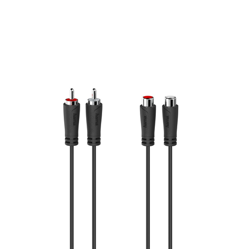 Hama 00205095 аудио кабель 5 m 2 x RCA Черный