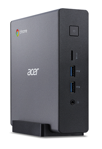 Desktop Acer Chromebox CXI4 Intel Celeron 5205U Disco duro 32 GB Ram 4 GB Chrome OS - DT.Z1MAA.001