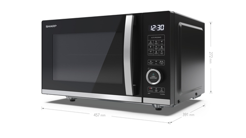 Sharp YC-QG204AE-B microwave Black Grill microwave Countertop – image 6