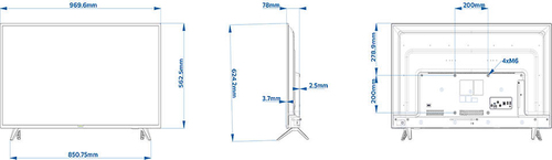 Philips 43HFL5114 - 43" diagonale klasse Professional MediaSuite led-achtergrondverlichting lcd-tv, afbeelding 3