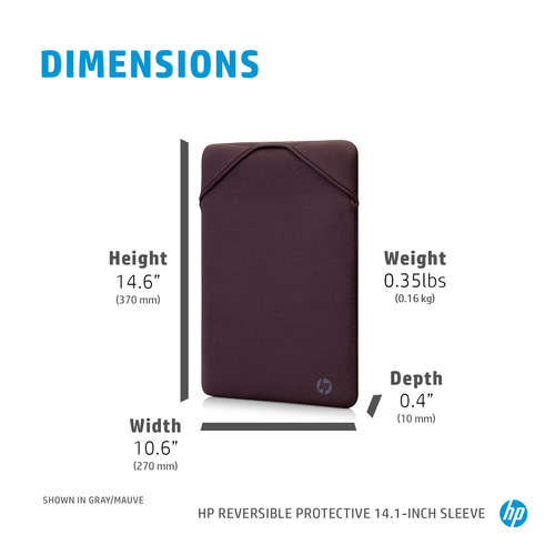 hp reversible laptop sleeve