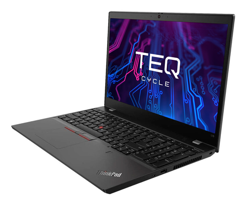 Teqcycle Lenovo ThinkPad L15 G1 R7 Pro AMD Ryzen™ 7 PRO 4750U Ноутбук 39,6 cm (15.6") 32 GB DDR4-SDRAM 512 GB Твердотельный накопитель (SSD) Wi-Fi 6 (802.11ax) Windows 11 Pro Черный Французский