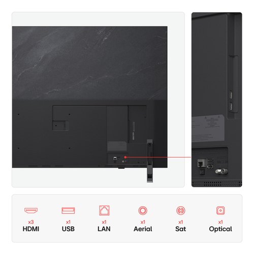 LG QNED84A 55 inch 4K Ultra HD Smart TV - image 4