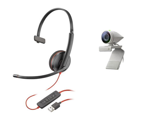 POLY Studio P5 Kit Videokonferenzsystem 1 Person(en) Persönliches Videokonferenzsystem