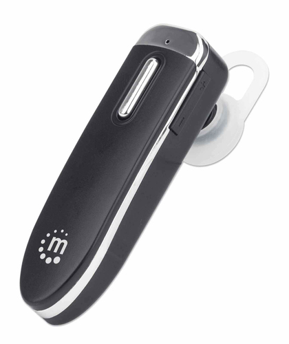 Single Ear Bluetooth Headset (Clearance Pricing), Omnidirectional Mic, Integrated Controls, Black, 10 hour usage time, Ran