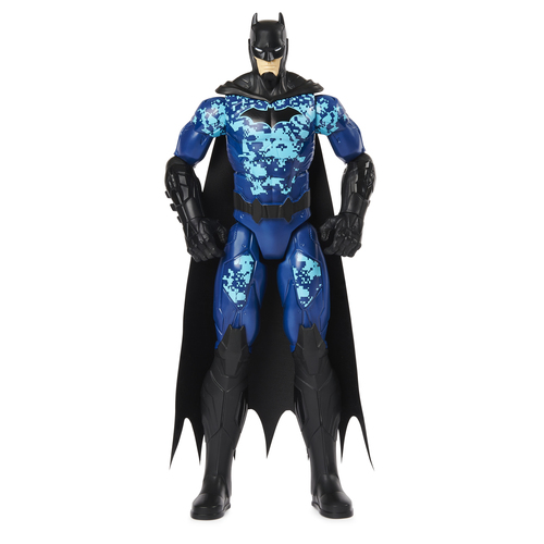 DC Comics 30cm große Bat-Tech Tactical Batman-Actionfigur im blauen Anzug