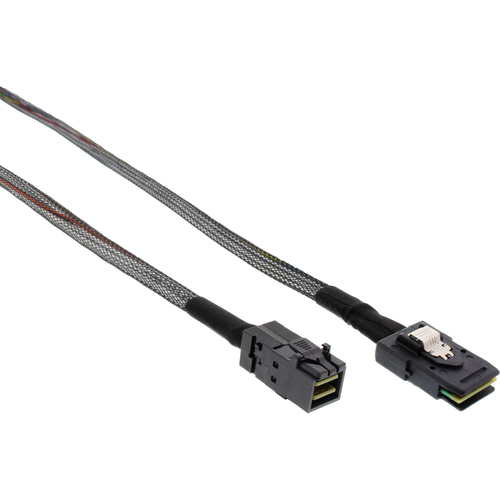 Product image: InLine Mini SAS HD Cable SFF-8643 to SFF-8087 with Sideband 0.5m