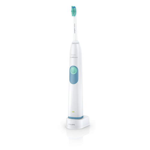 Philips Sonicare 2 Series plaque control HX6201/40 electric toothbrush Adult Sonic toothbrush Blue, White