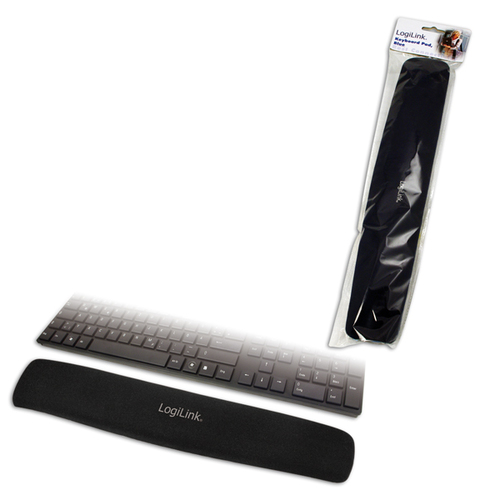 Polssteun LogiLink keyboard zwart Gel, afbeelding 2