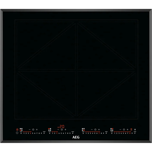 AEG IKK64681FB Черный Встроенный 60 cm Плита с зонами индукции 4 зона(ы)