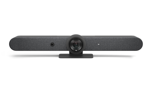 SISTEMA DE VIDEOCONFERENCIA LOGITECH RALLY BAR ALL IN ONE 4K 30FPS ZOOM 15X HD IDEAL PARA SALAS MEDIANAS Y GRANDES GRAFITO 960-001308 - 960-001308