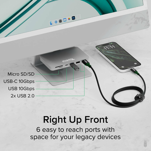 Plugable Technologies USB C Hub for iMac – image 3