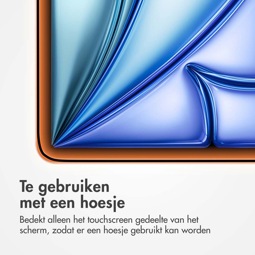 Accezz Glass screenprotector + Applicator iPad Air 11 inch (2024) M2, afbeelding 4