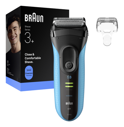 Braun Series 3+ 3040S Blauw, afbeelding 3